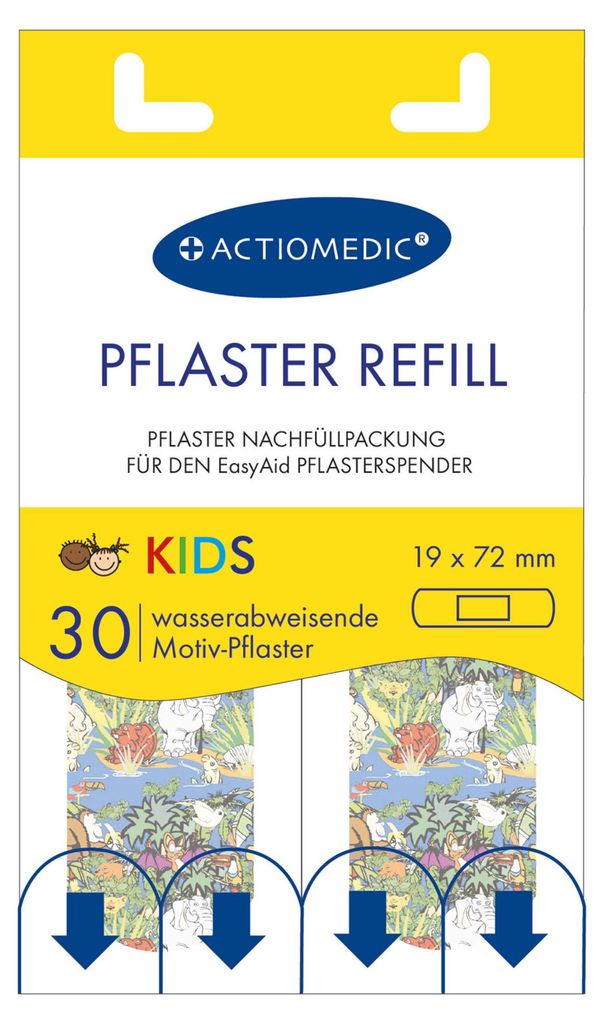 Gramm Medical EasyAid Refill Strips 19 x 72 mm KIDS Produktbild 