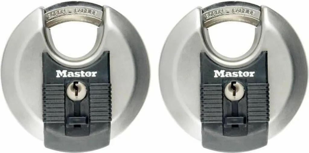 Stop Vol avec le Master Lock M40EURT Cadenas Haute Résistance x2