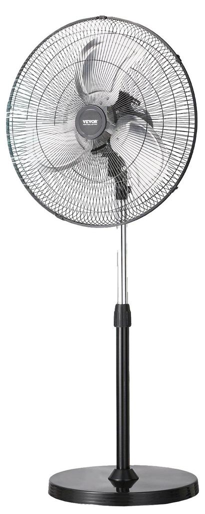 VEVOR Priemyselný podstavný ventilátor, 570 mm, 90-stupňový Obrázok produktu 