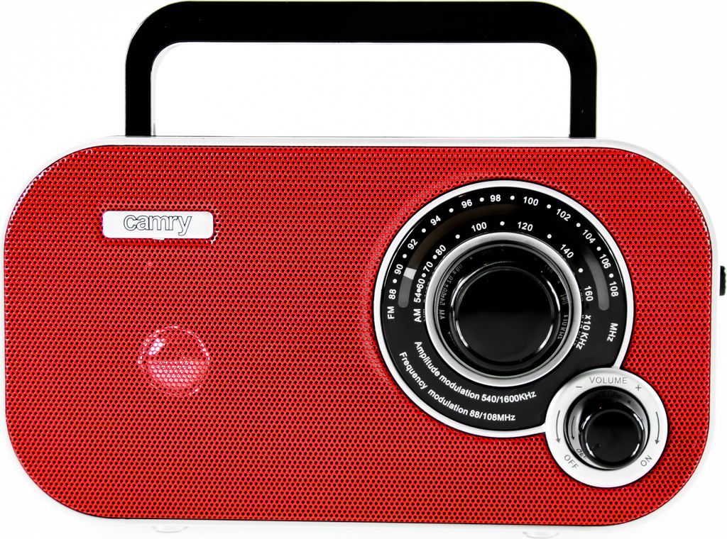 Camry | CR 1140R | Rouge | Radio Image du produit 