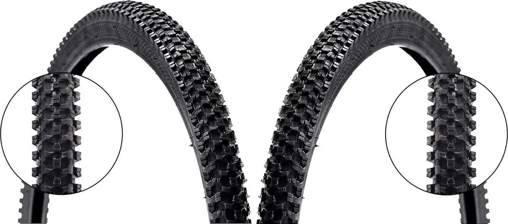 Pneu vélo 24 pouces pour VTT et vélo de ville montage facile lot 2