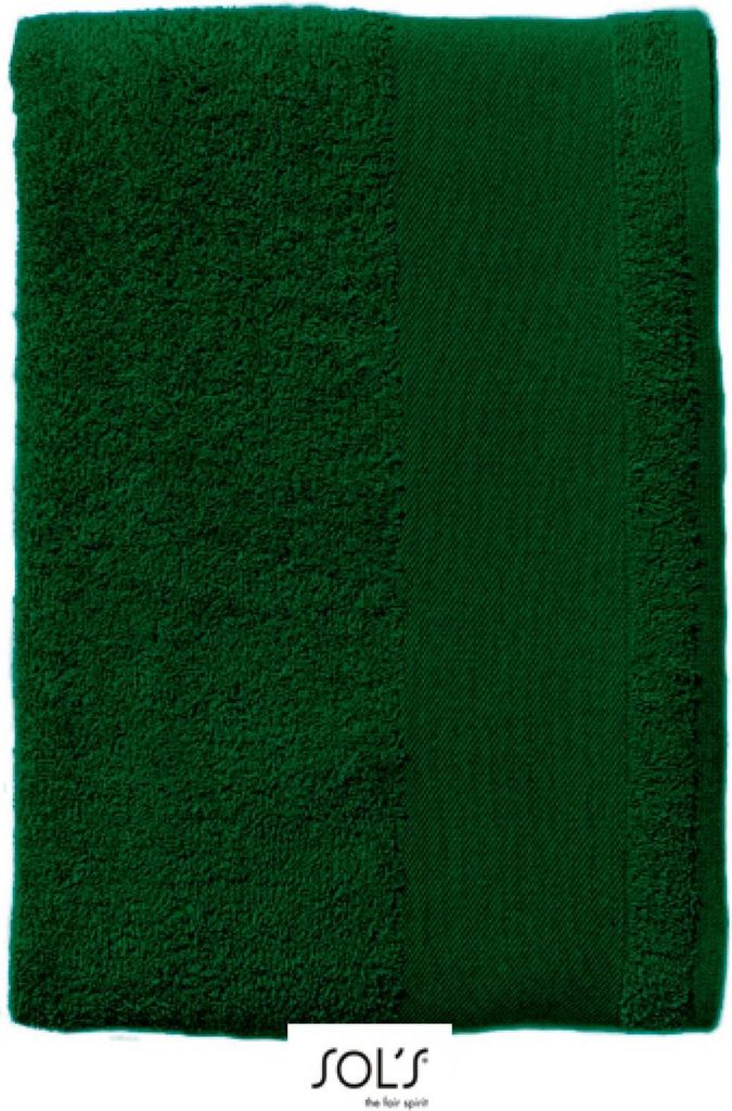 SOLs 89002 | Bath Sheet Island | 100 x 150 cm - Farbe: Bottle Green - Größe: 100 x 150 cm