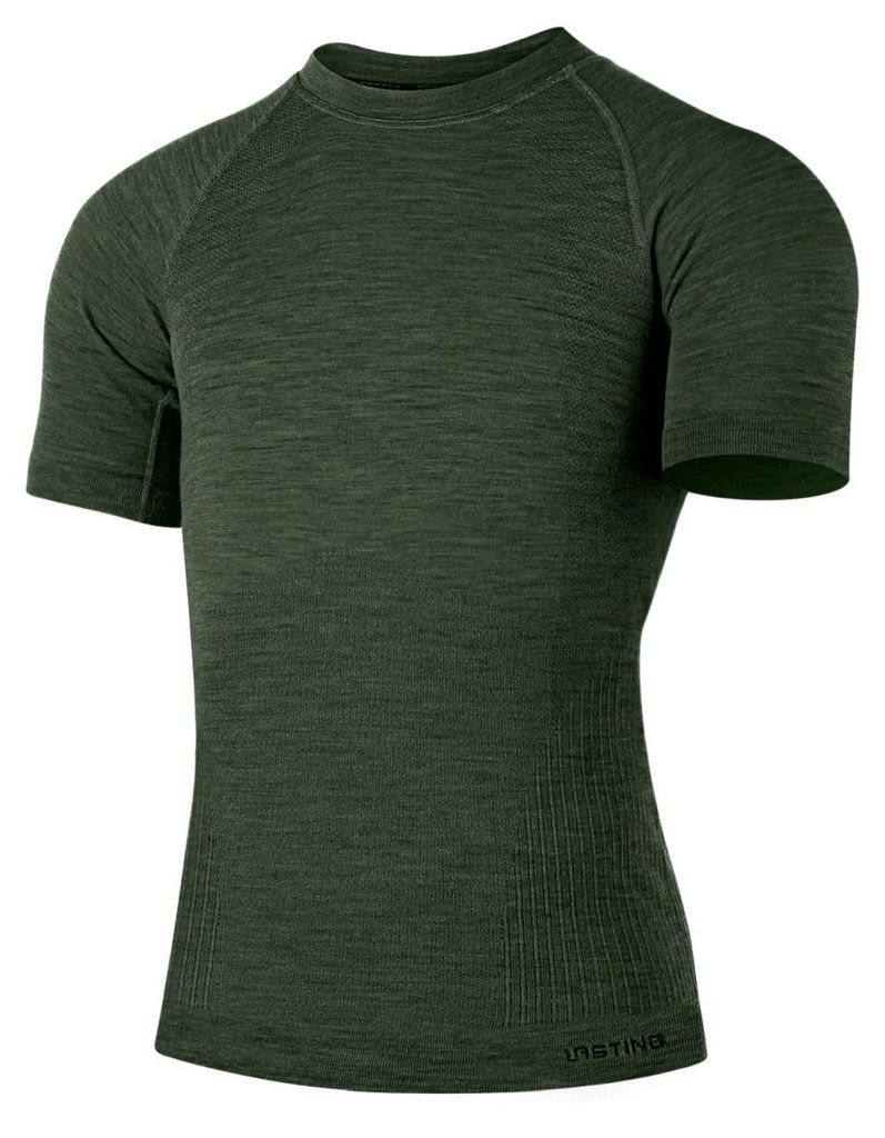 MABEL Herren nahtloses Merino-Kurzarm-T-Shirt