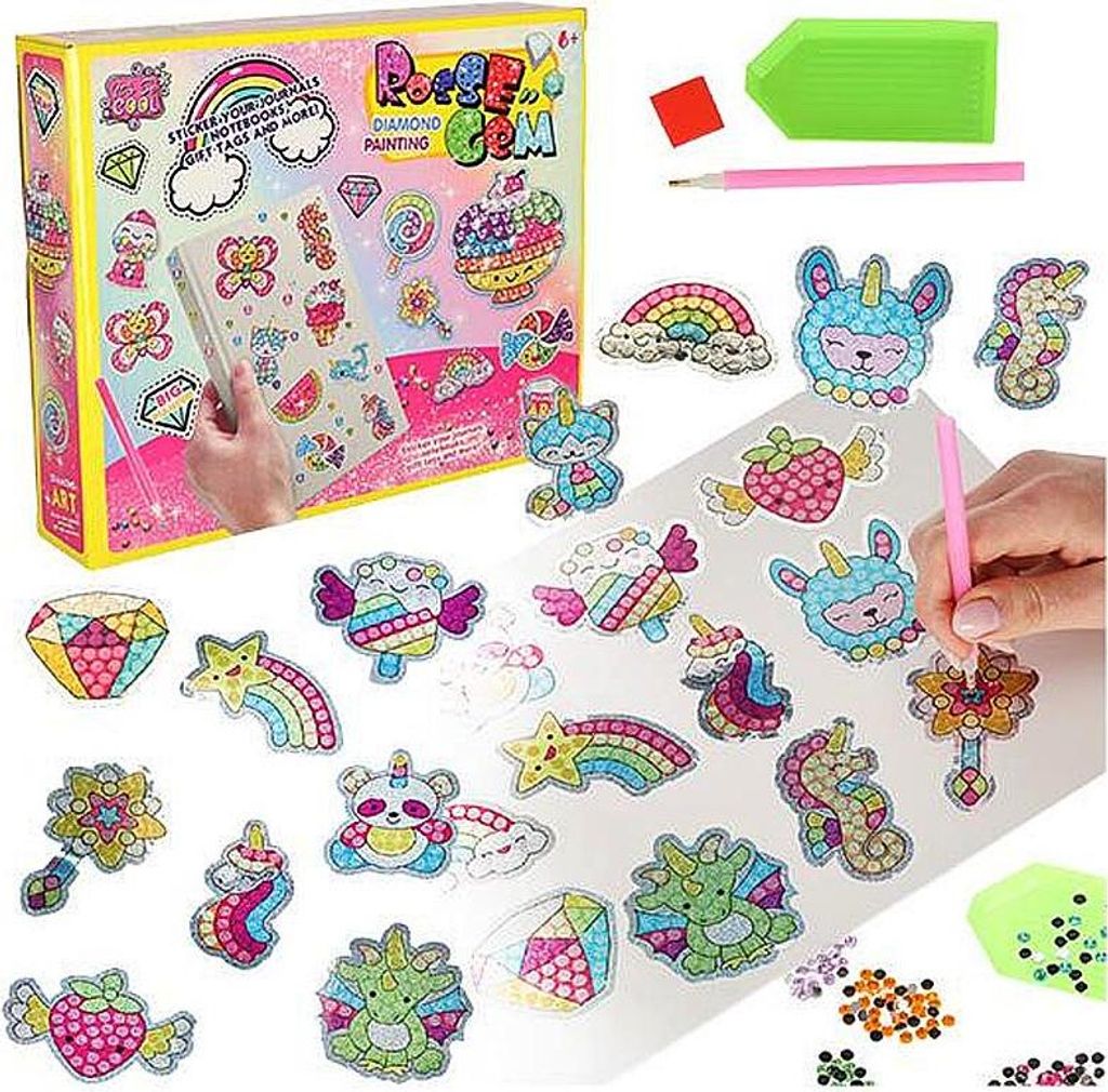 Diamantové vyšívanie mozaikové nálepky 5D Obrázok produktu 