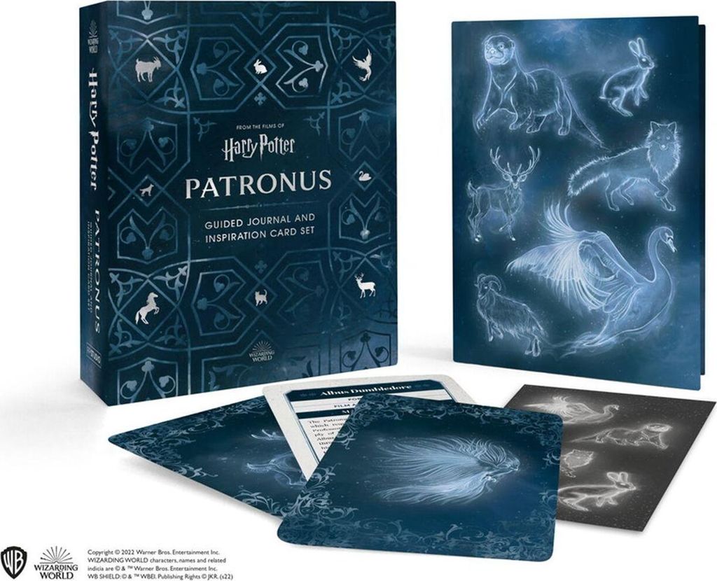 Harry Potter Patronus Guided Journal and Inspiration Card Set