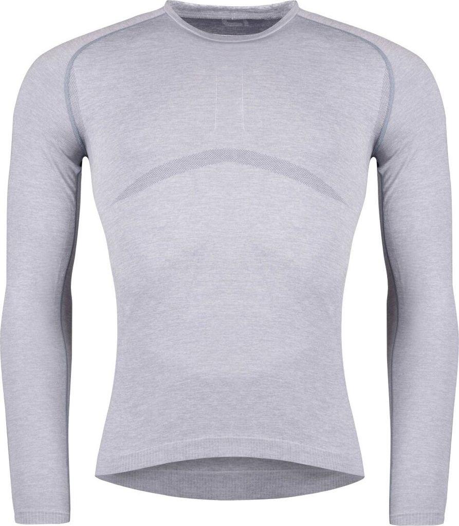 T-shirt Force Soft Herren lang hellgrau größe XS-S 9034161-XS-S