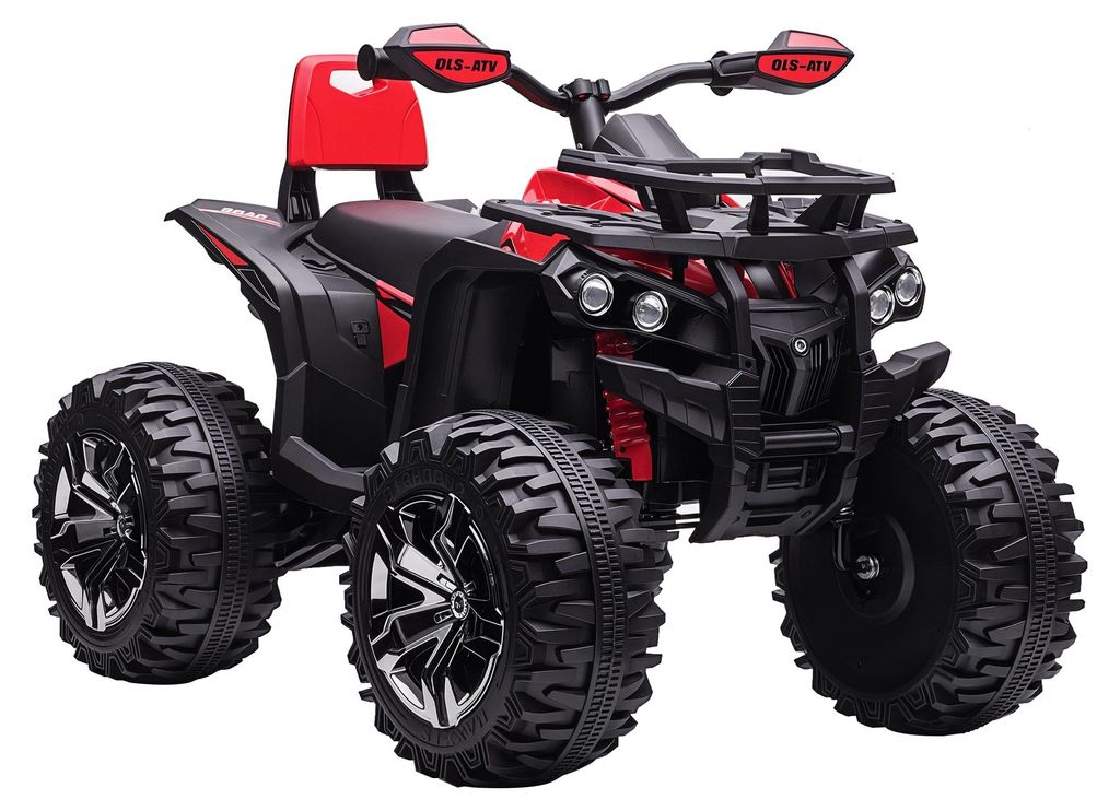 HOMCOM Elektro-Quad Kinderquad mit Scheinwerfer Kindermotorrad mit USB-Anschluss