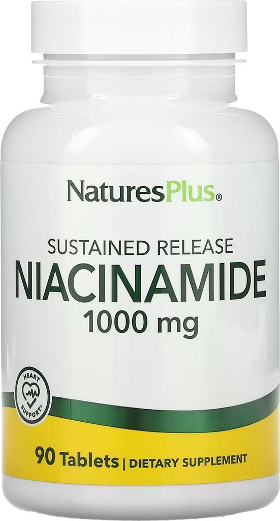 Natures Plus Niacinamide 1000 mg - 90 Tabletten Produktbild 
