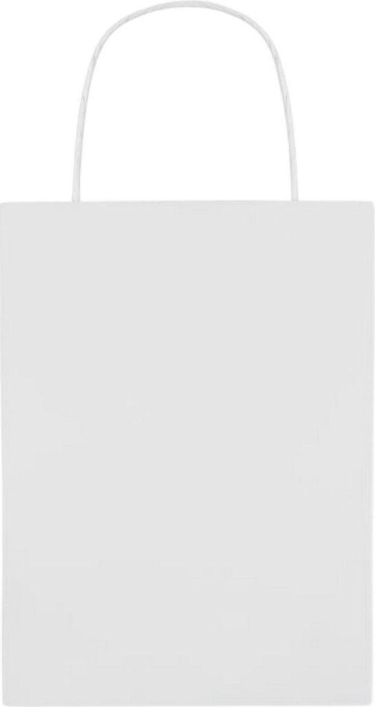MidOcean - Geschenkbeutel, Papier MO1630 (23 cm x 26 cm x 10 cm) (Weiß)