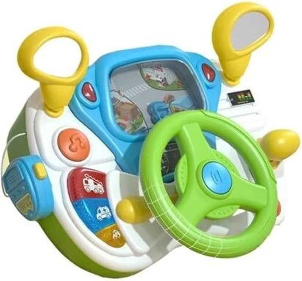 Entraîneur au volant Bavytoy pour occuper bébé en voiture et voyage