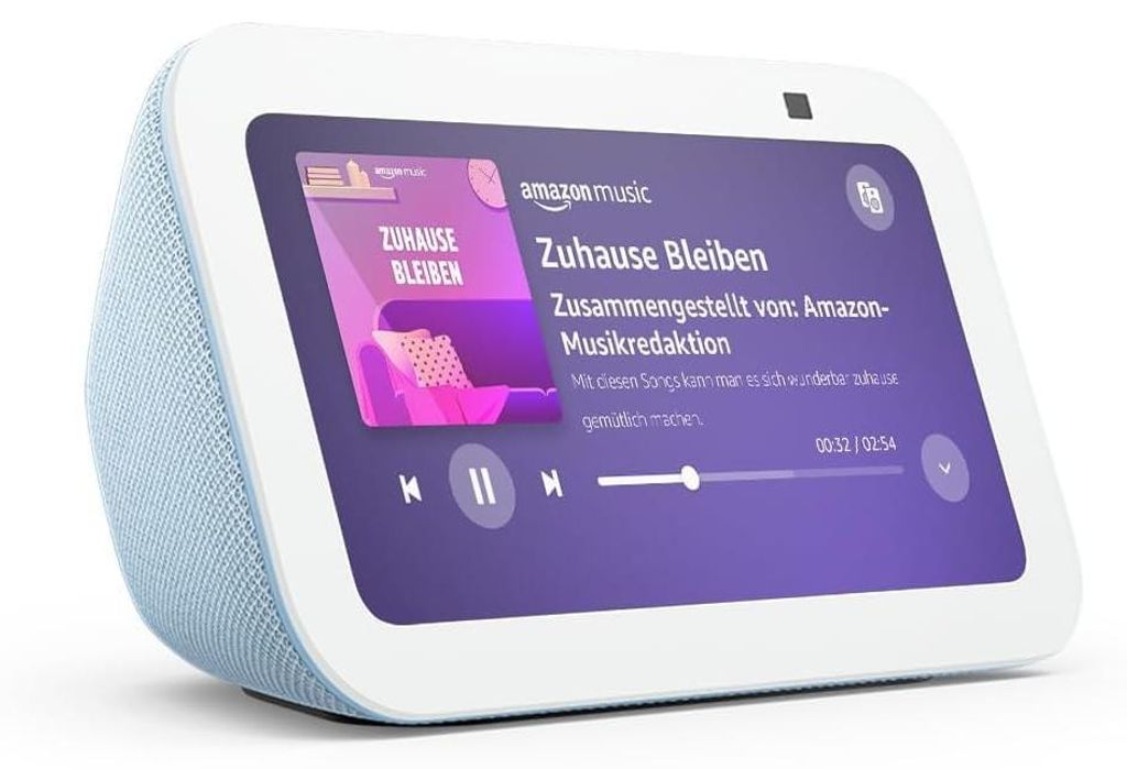Amazon Echo Show 5 (3 gen.), Amazon Alexa, Rechteck, Blau, Produktbild 