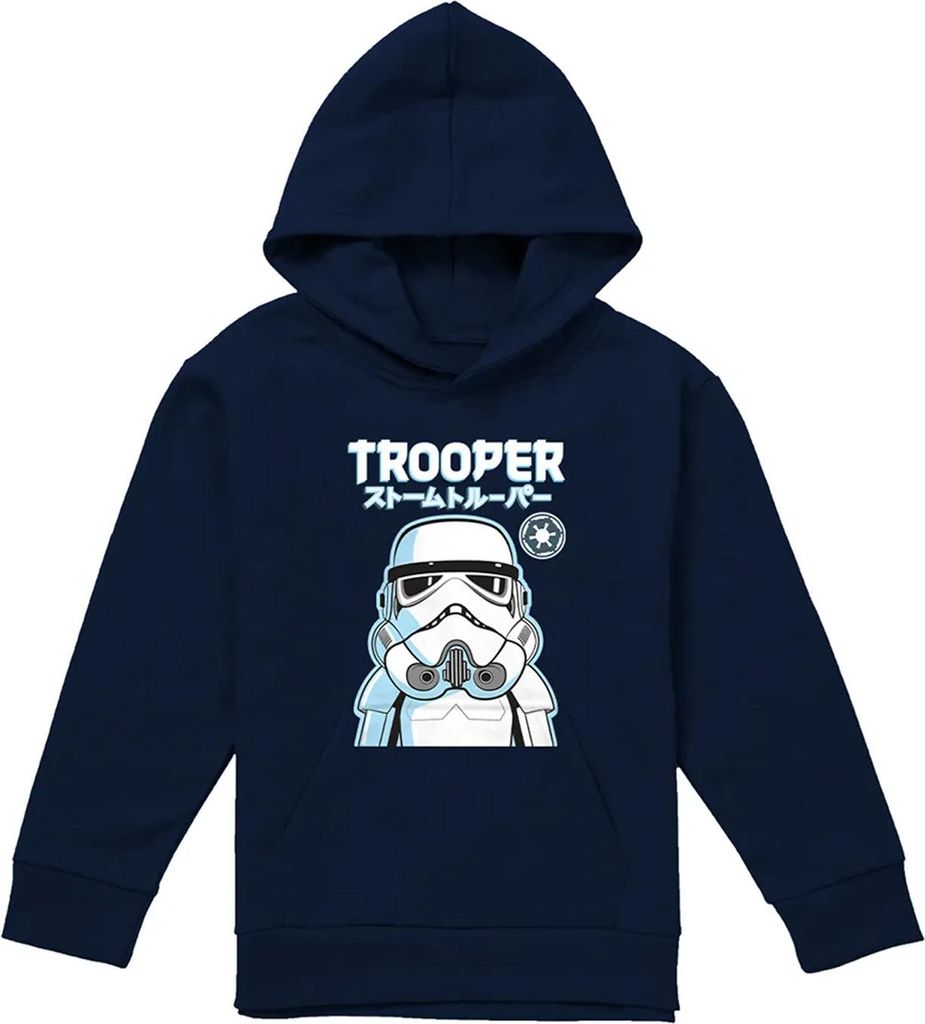 Star Wars - Kapuzenpullover für Kinder TV24514 (128) (Marine)