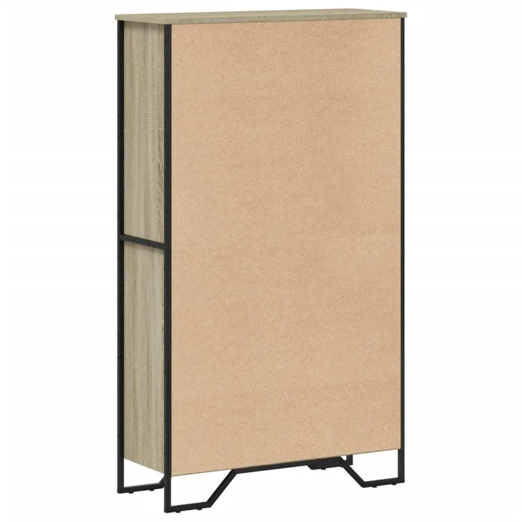 Libreria Moderna vidaXL 80x31x137,5 cm - Effetto Rovere Sonoma Elegante