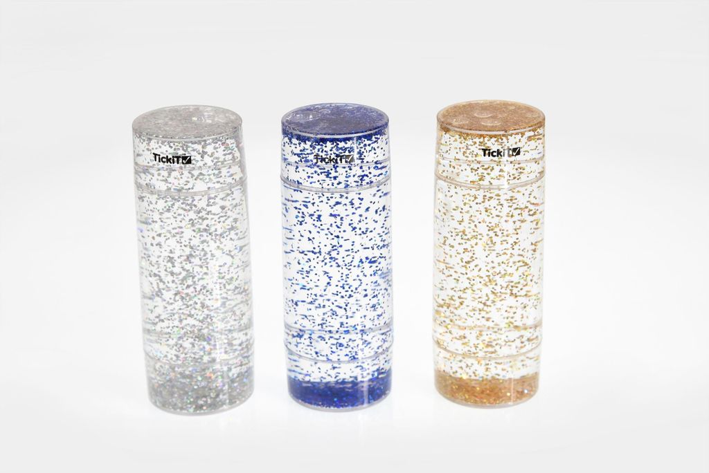 Tickit Sensory Glitter Storm Set, 3 rok/roky, Modrá, Zlato, Obrázek produktu 