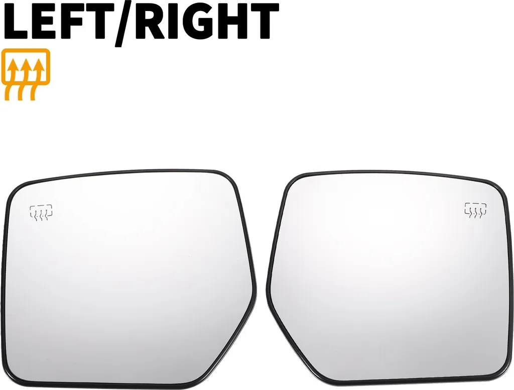 Verre de Miroir Chauffant Anti-Givre Jeep Compass Patriot 2007-2017