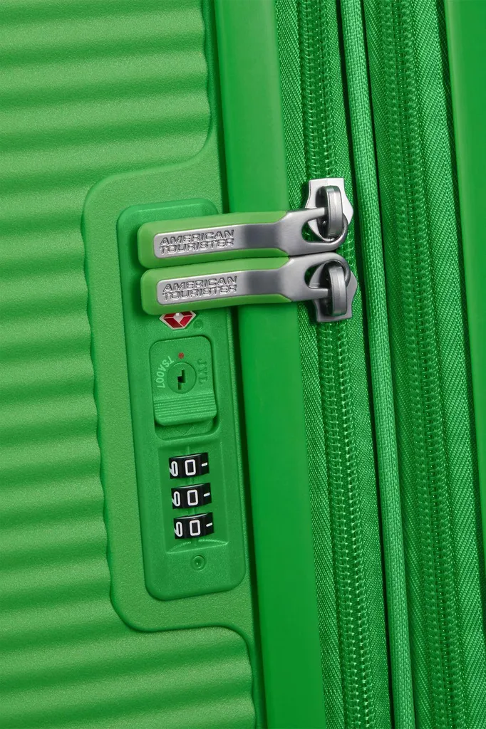 Valise Cabine Extensible Soundbox 55cm Green avec Serrure TSA Intégrée - 10