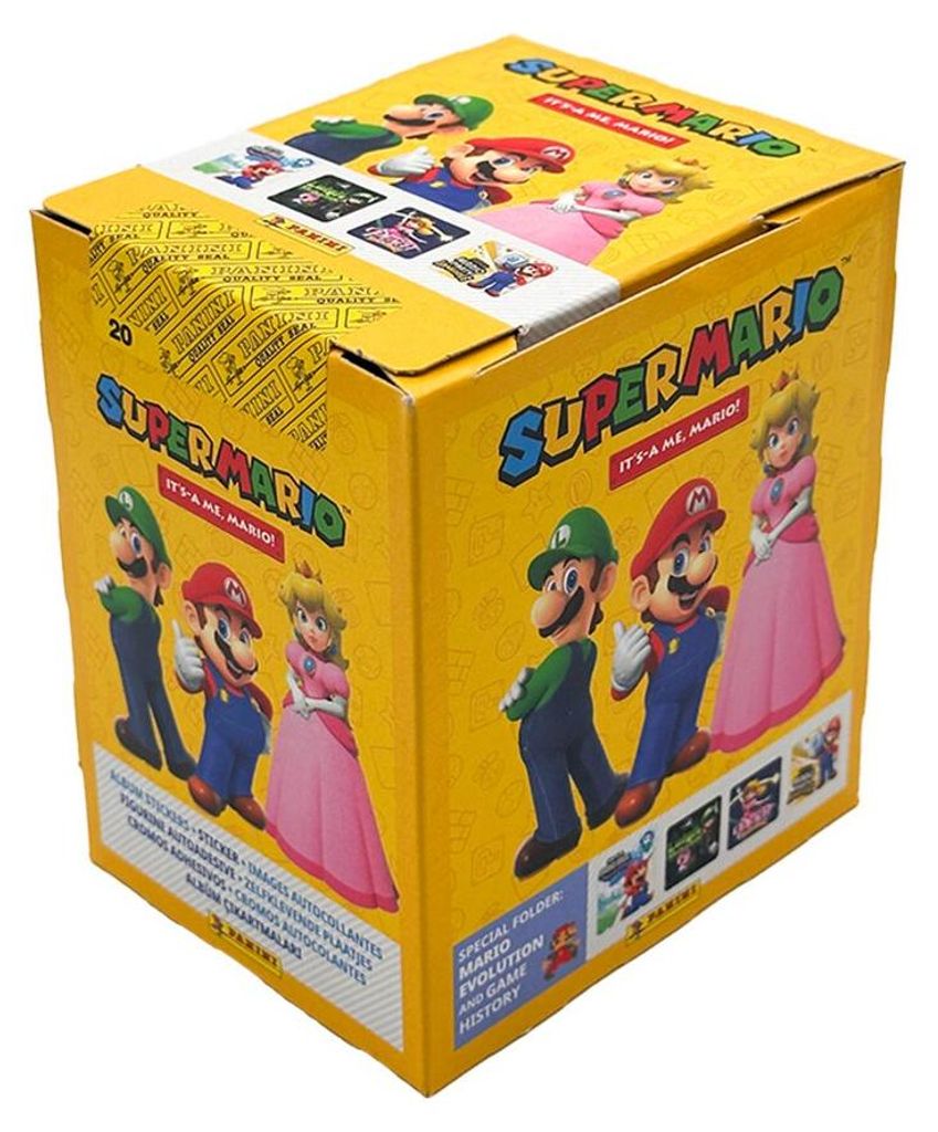 Scatola di adesivi di Super Mario 2 (36) Immagine del prodotto 
