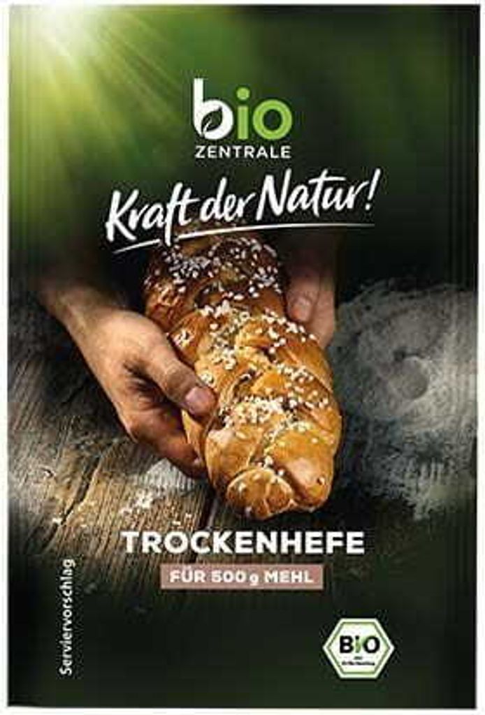 GLUTENFREIE -TROCKENHEFE 7 g –  ZENTRALE Produktbild 
