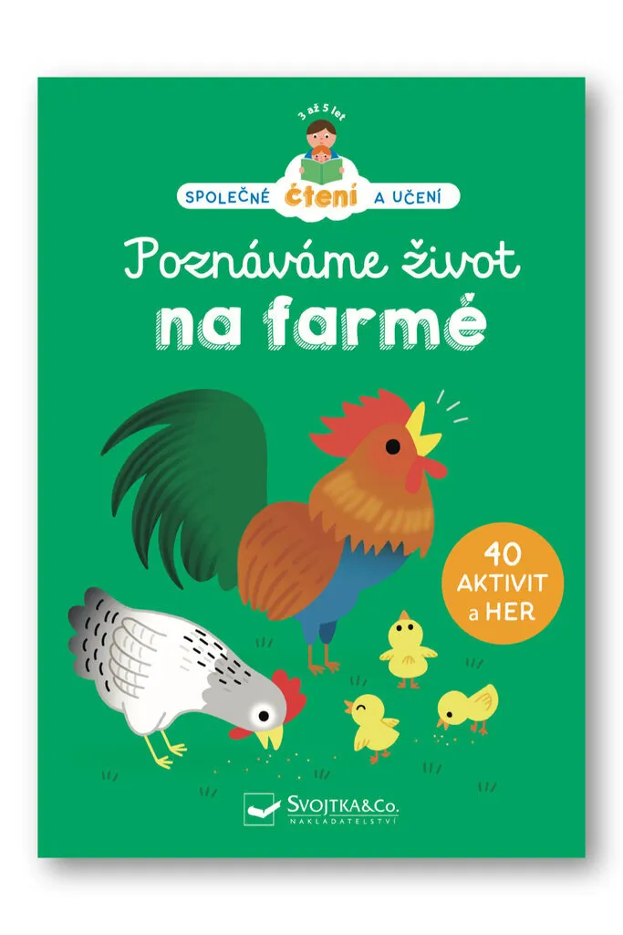 Apprendre la vie à la ferme en s'amusant avec ce livre Svojtka & Co.