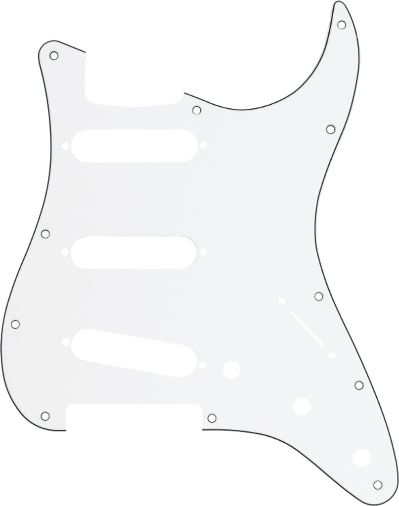 Fender Stratocaster W/B/W 3-Ply Pickguard