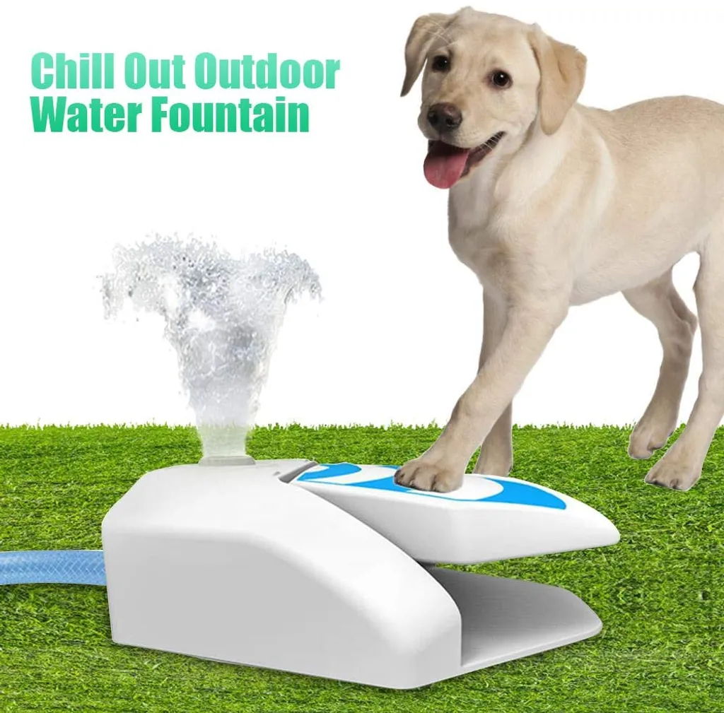 Distributeur eau pour chien Tiergarten à jet activé sans BPA robuste