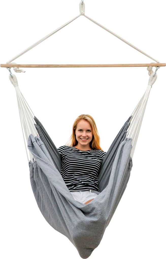 Wyjątkowo bezpieczny fotel wiszący XXL - 185x130cm fotel Zdjęcie produktu 