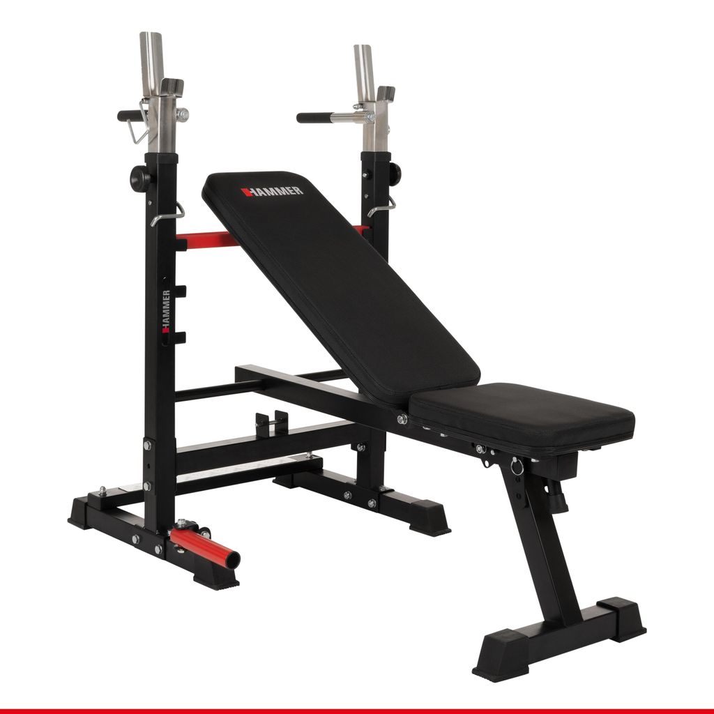 Panca pesi HAMMER Force 4.0 con rack, panca inclinata, fino Immagine del prodotto 