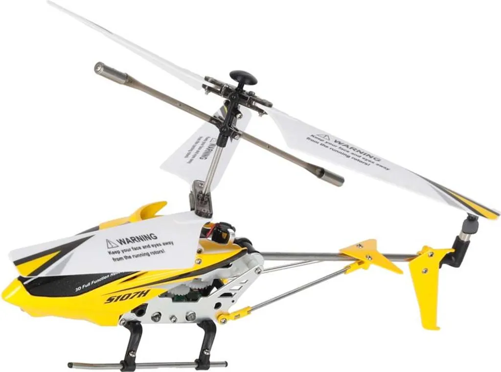 Hélicoptère RC SYMA S107H 2.4GHz RTF Jaune : Mini Modèle Télécommandé