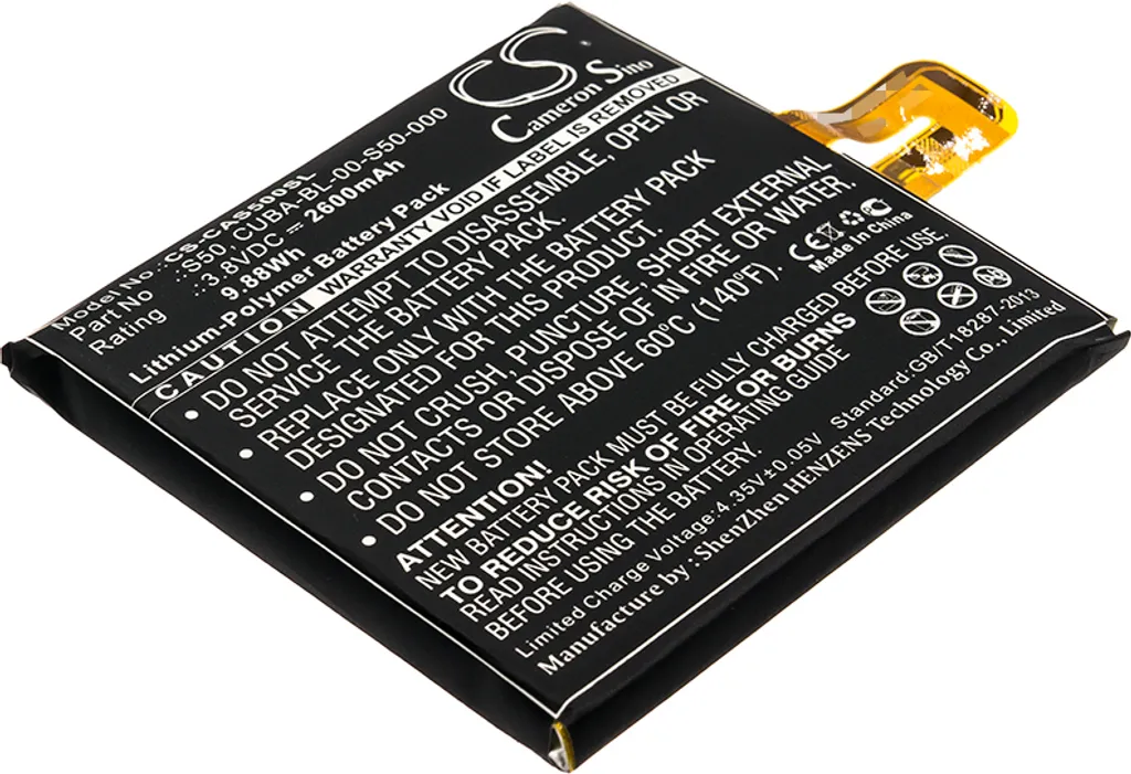 Batterie pour CAT S50 pour retrouver une autonomie maximale sur chantier