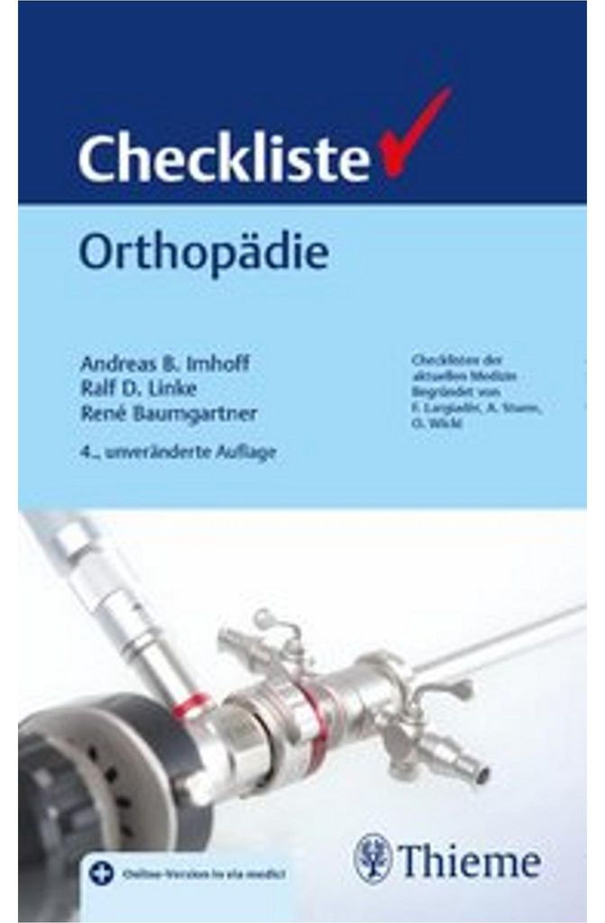 Checkliste Orthopädie