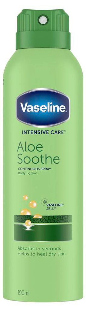 Vaseline Lotion Spray mit Aloe Vera (190 ml)