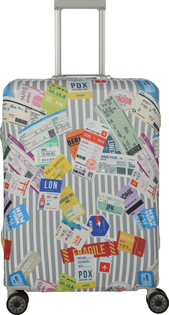 Travelite Kofferüberzug ACCESSOIRES M Tickets 000316-97 Produktbild 