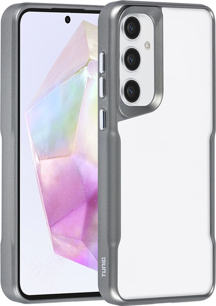 TUNIQ Galaxy A35 Back cover case - Silicone - Grey