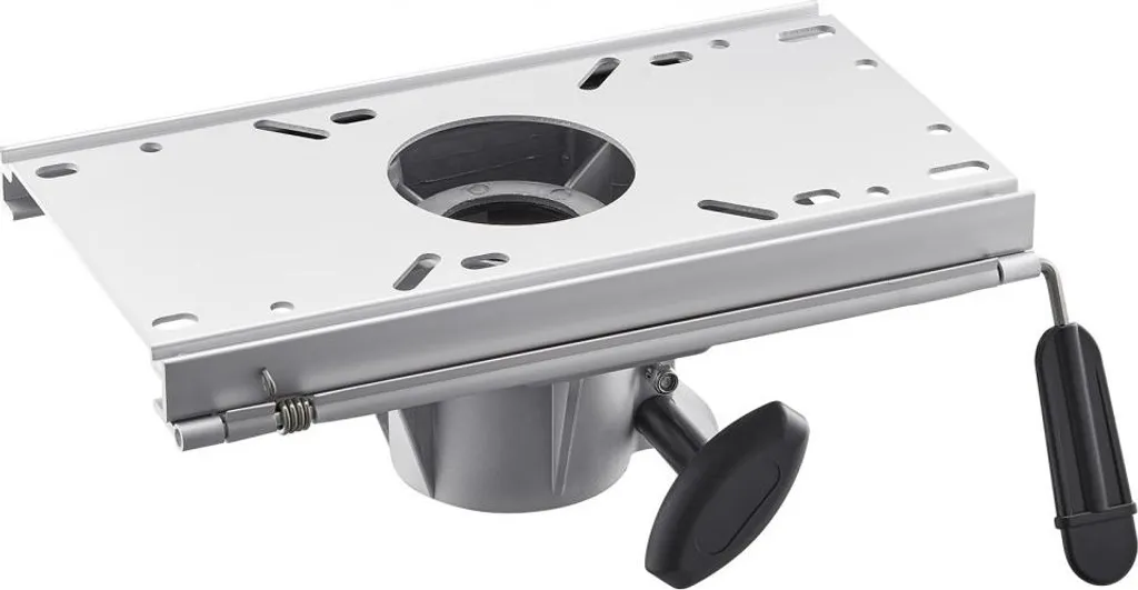 Correction de posture nautique : Base de siège ajustable pour petit bateau