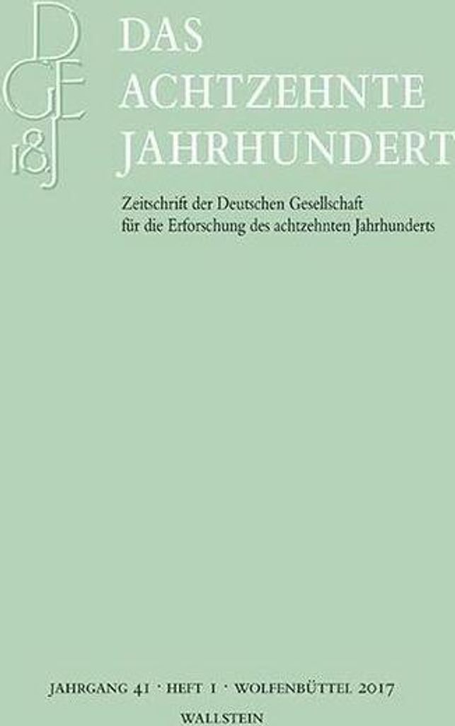 Das achtzehnte Jahrhundert 41/1