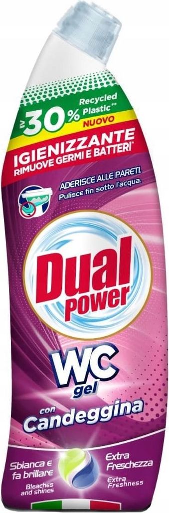 Candeggina WC-Gel 700ml - Dual Power