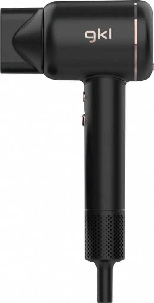 Sèche-cheveux ionique anti-frisottis Onyx Smart 1600W réglable - Noir