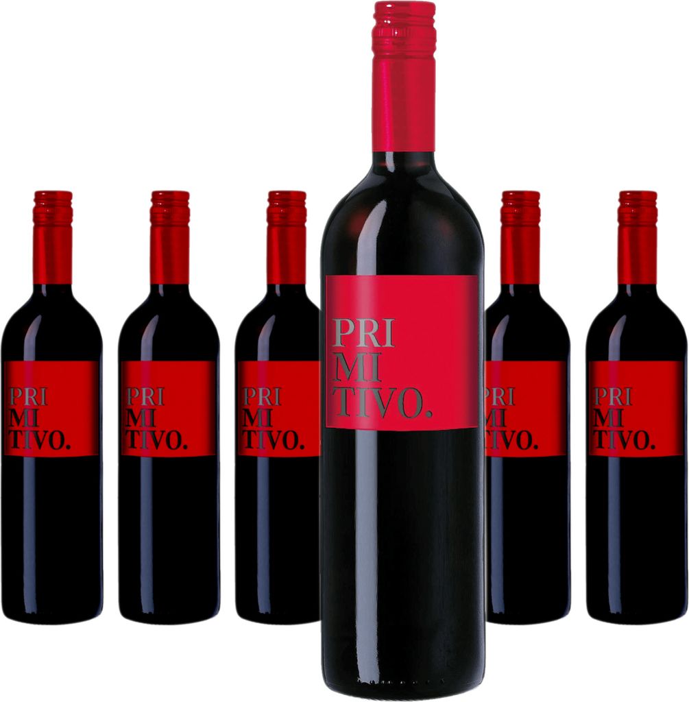6 x Cantine Francesco Minini Puglia Primitivo IGT 'Piane Produktbild 