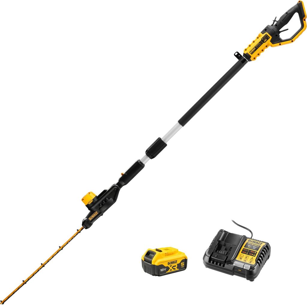 Dewalt 18V Heckenschere Dcmph566P1 1X5.0Ah auf Stab Produktbild 