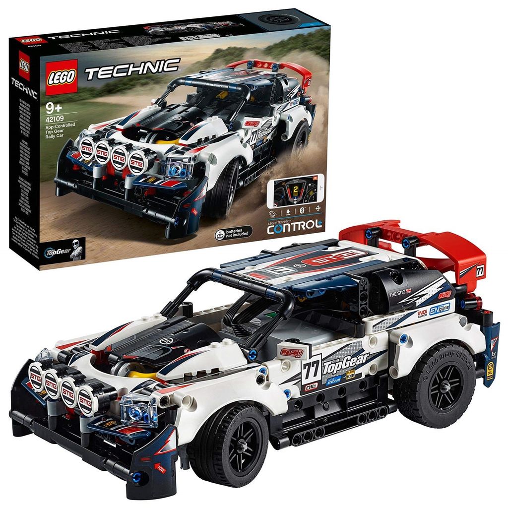 LEGO 42109 Technic Control+ Samochód rajdowy Top-Gear z Zdjęcie produktu 
