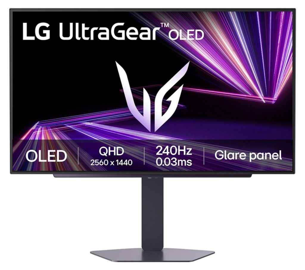 LG UltraGear OLED 27GX704A-B 27" 16:9 gerader WQHD W-OLED Gaming Monitor 0.03ms GtG, 240Hz