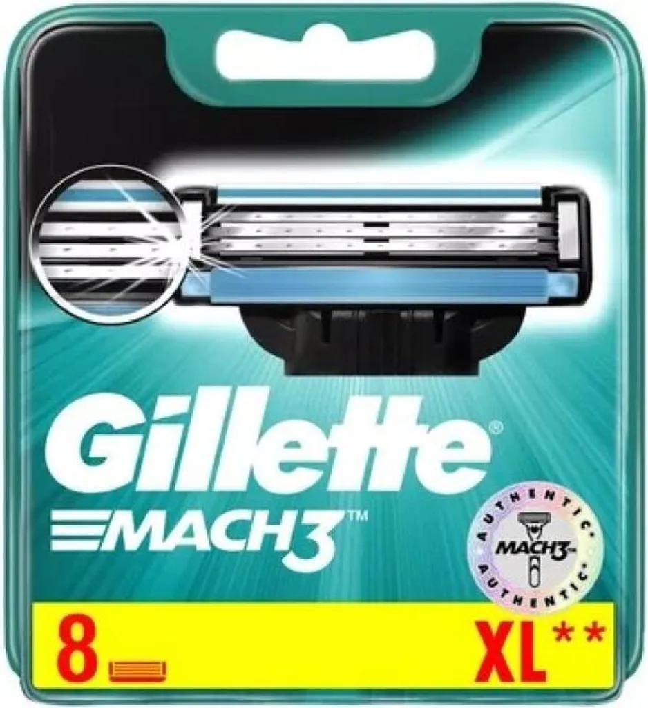 Rasoir Gillette Mach3 Anti-Irritation pour Peau Sensible et Rasage Net