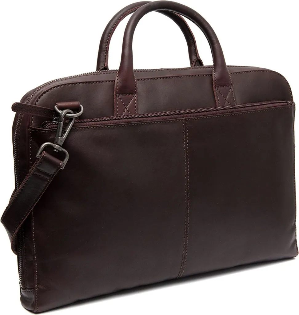 Sacoche Tilbury The Chesterfield Brand en Cuir Marron pour Laptop 15"