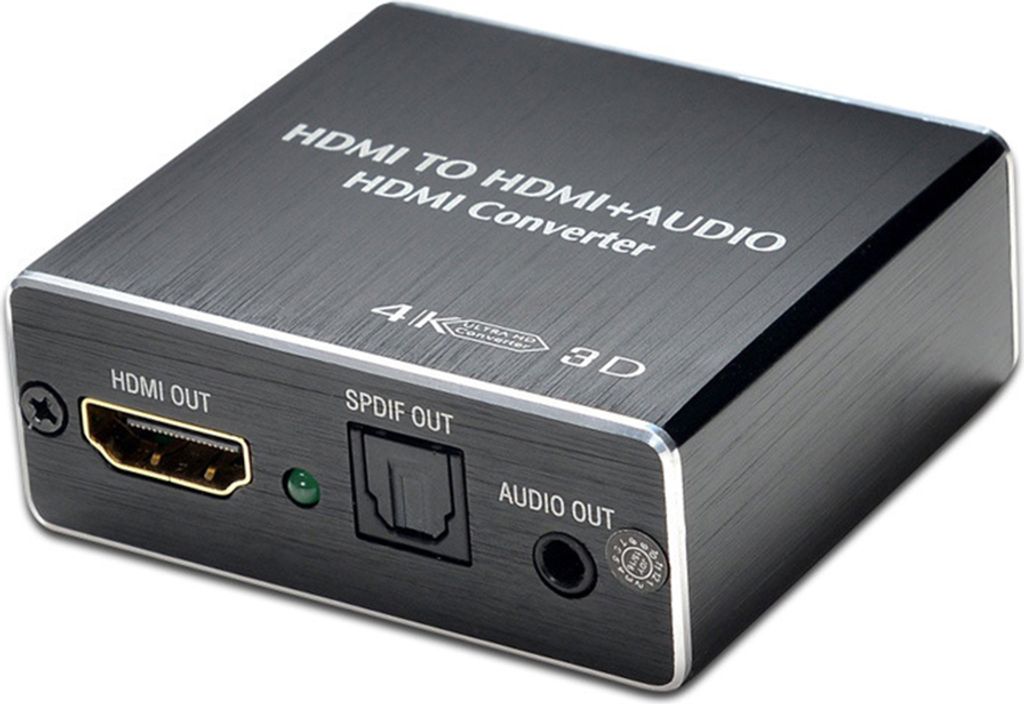 HDMI-Audio-Splitter, HD-Signalkonverter, 4K-3D-HD-Qualität, Produktbild 1
