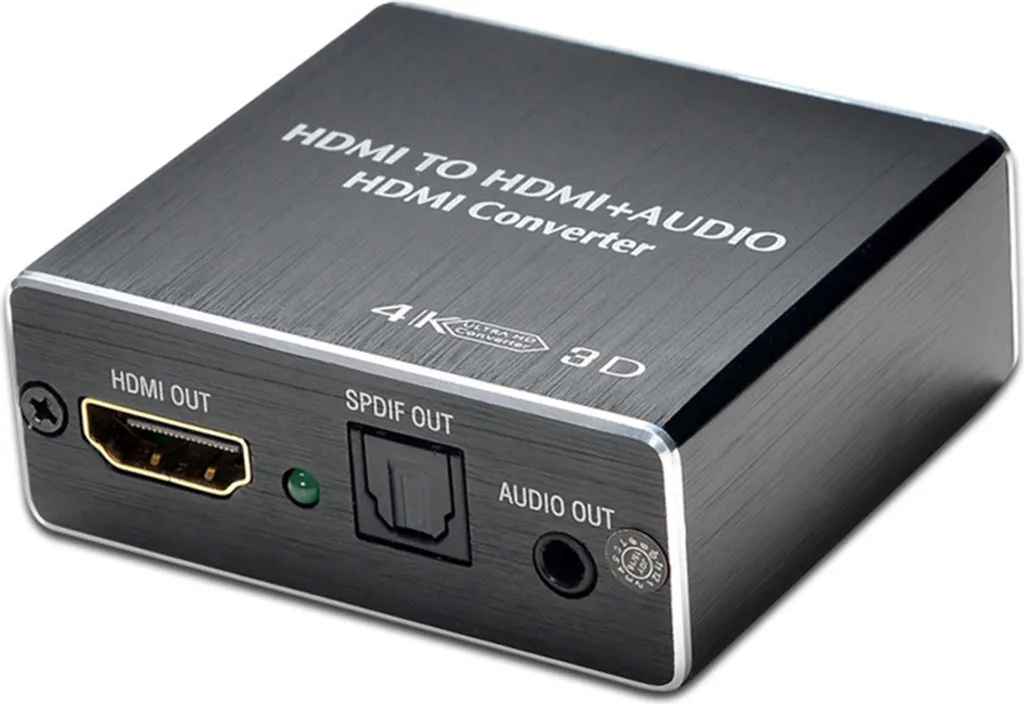 Splitter HDMI Audio Extractor 4K per Gaming e Streaming