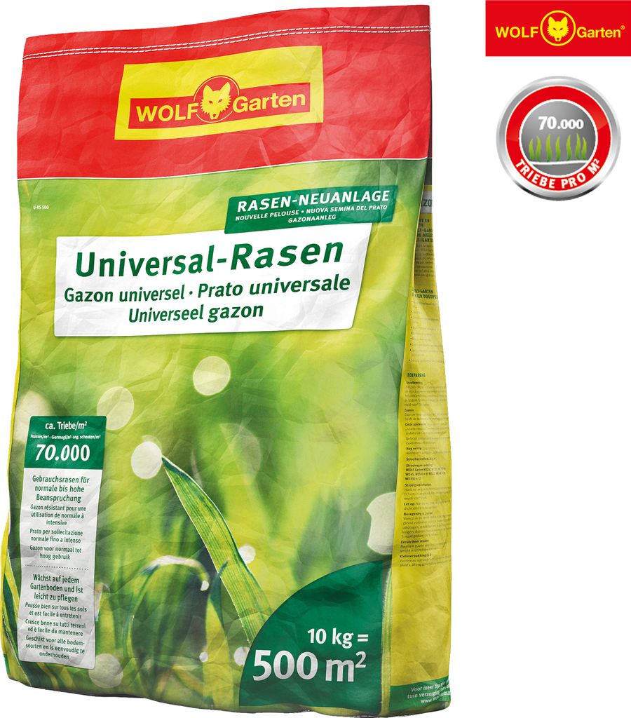 WOLF Garten Universal Rasen 10 KG U-RS 500