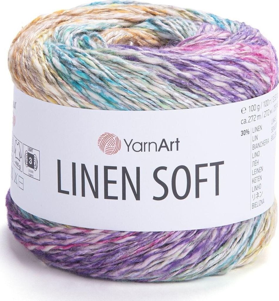 Yarn Art Linen Soft 7401 Strickgarn Produktbild 