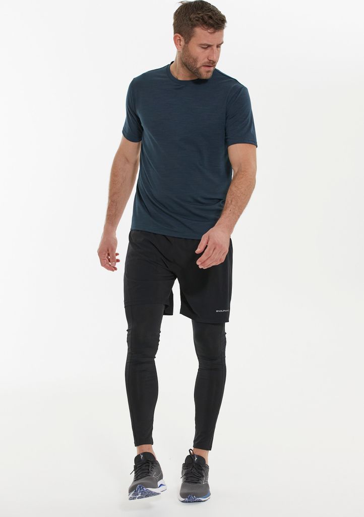 ENDURANCE Funktionstight ZANE LONG im minimalistischen Design 1001 Black L