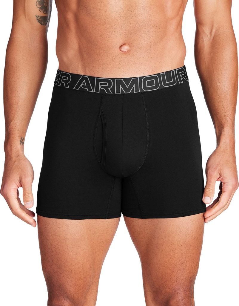 Under Armour Boxershorts M Ua Perf Baumwolle 6In-Blk Produktbild 