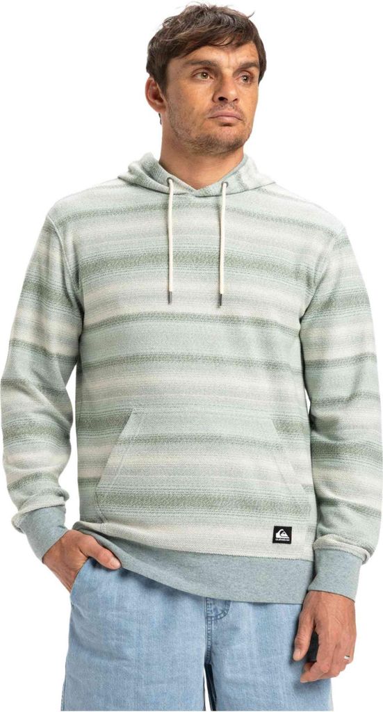 Quiksilver Hoodie EQYFT05049-GKB3 in Green color size small